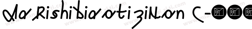 AaRishibiaotiziNon C字体转换